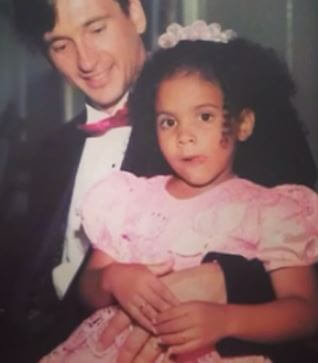 Throwback picture of Rodney Kryst with his daughter Cheslie Kryst.